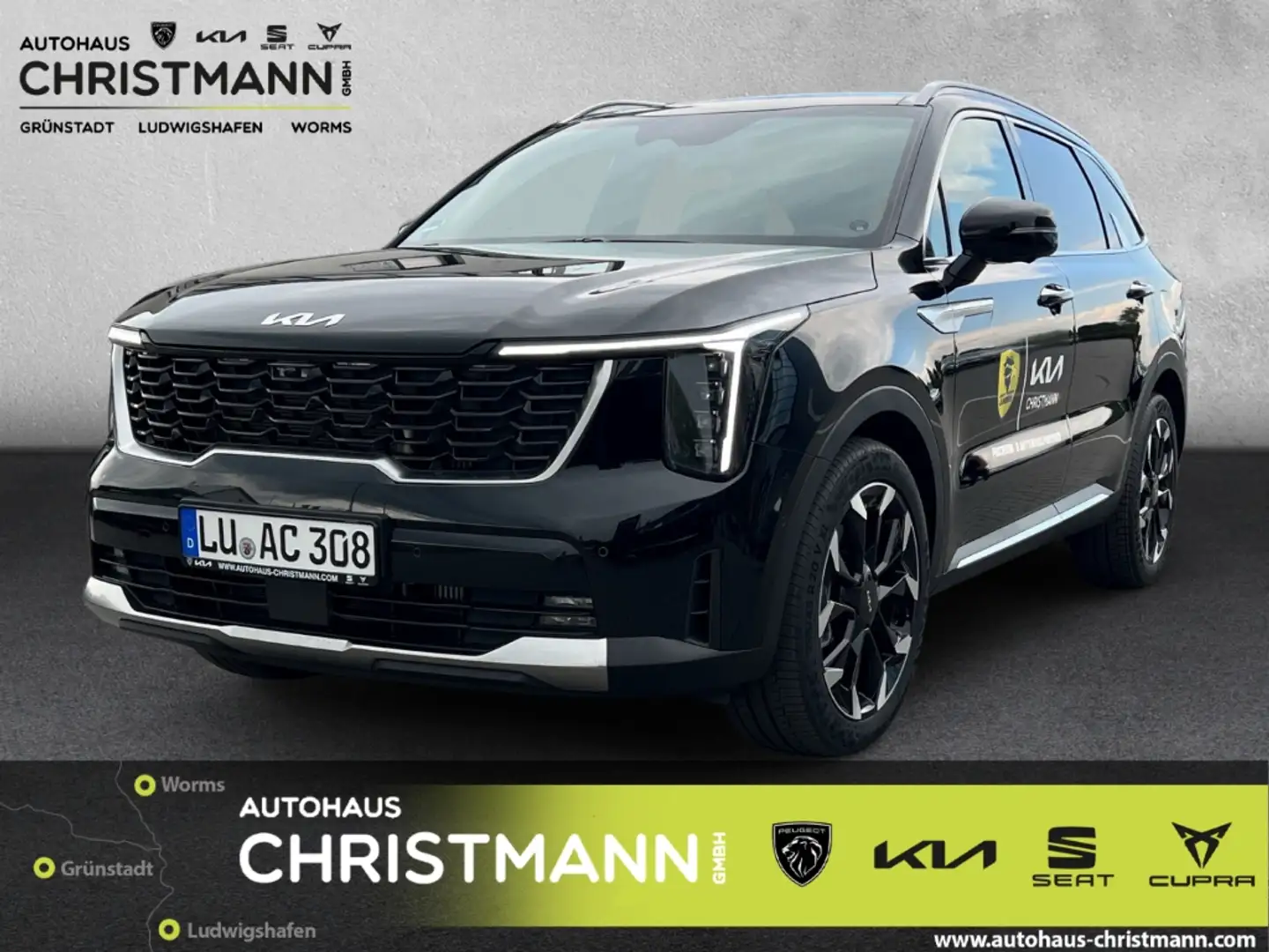 Kia Sorento PLATINUM 4WD 2.2 CRDi *ANHÄNGERKUPPLUNG*PREMIUM*PA Noir - 1