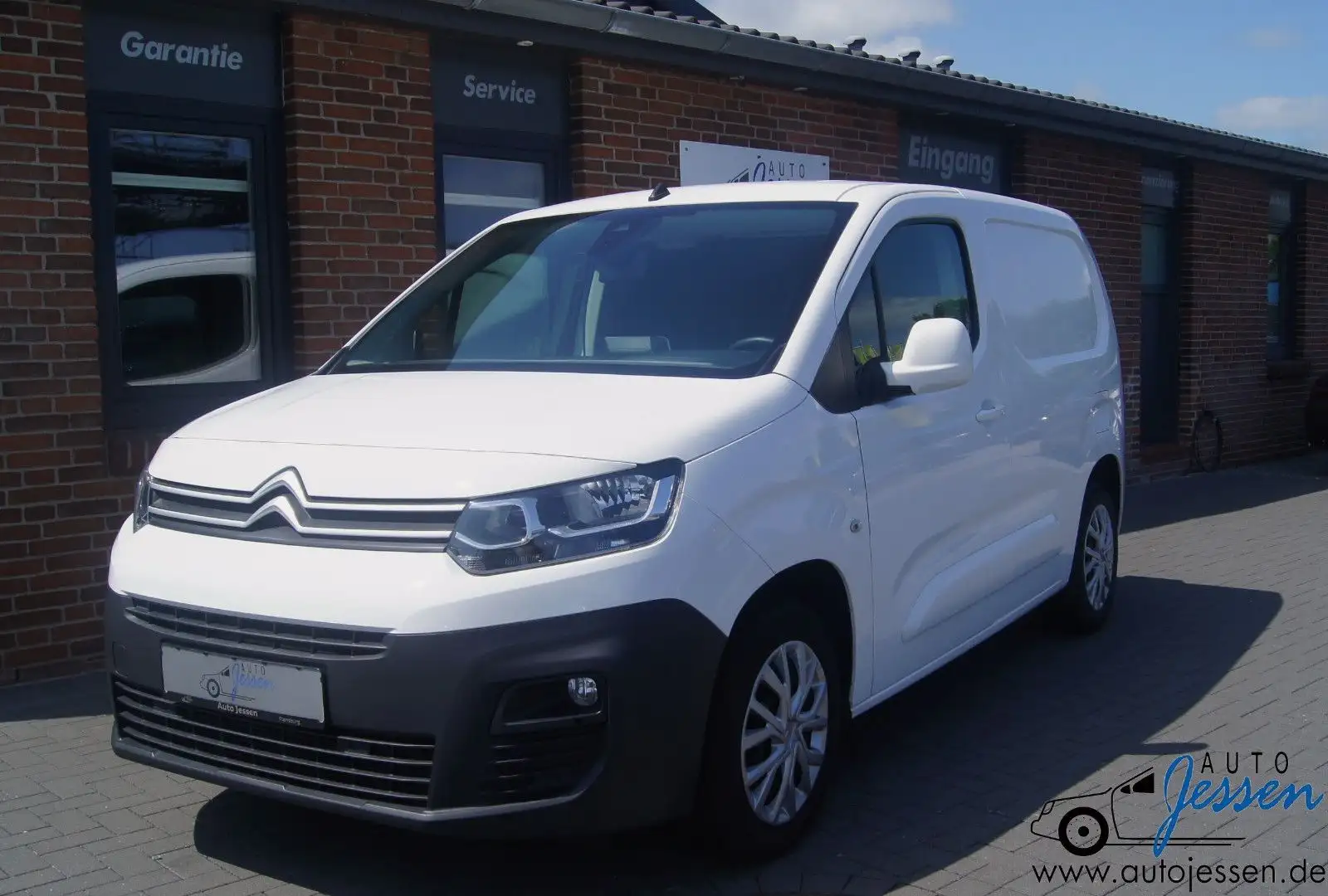Citroen Berlingo 1.5 hdi Kasten 130 EAT8 Temp/Shz/RFK/3S Weiß - 1