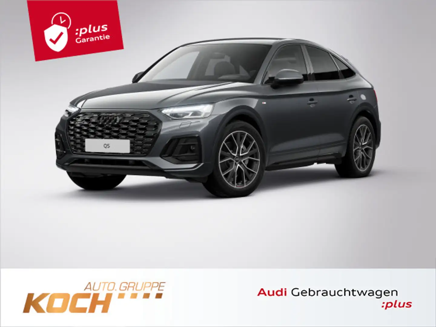 Audi Q5 Sportback 40 TDI q. S-Tronic S-Line 2x, Matri Grau - 1