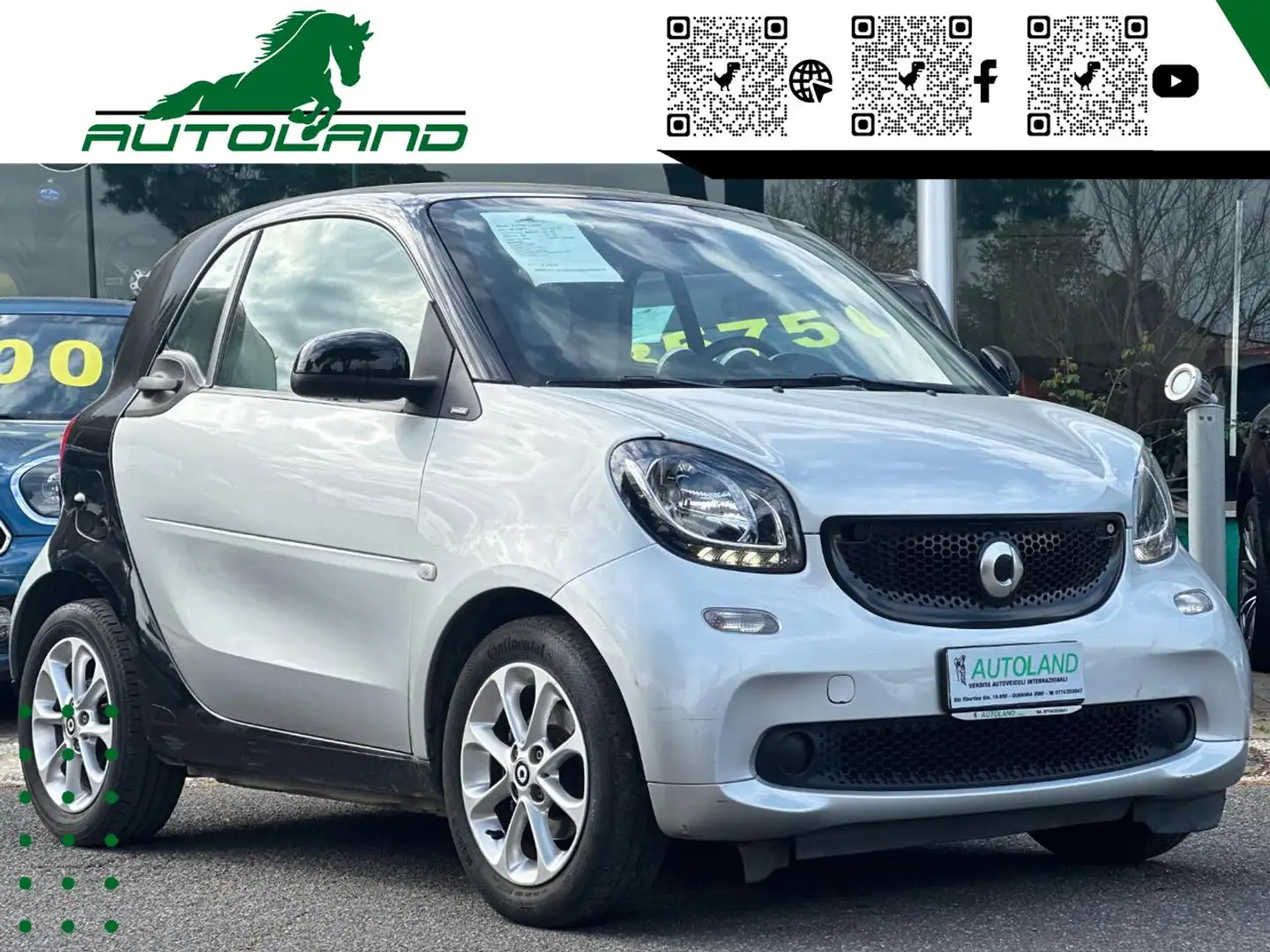 smart forTwo 60 1.0 Passion*Finanziabile*Ottime Condizioni* Grigio - 2