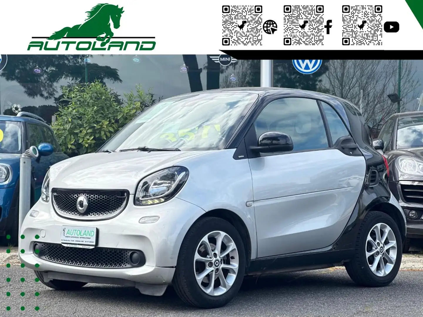smart forTwo 60 1.0 Passion*Finanziabile*Ottime Condizioni* Grigio - 1