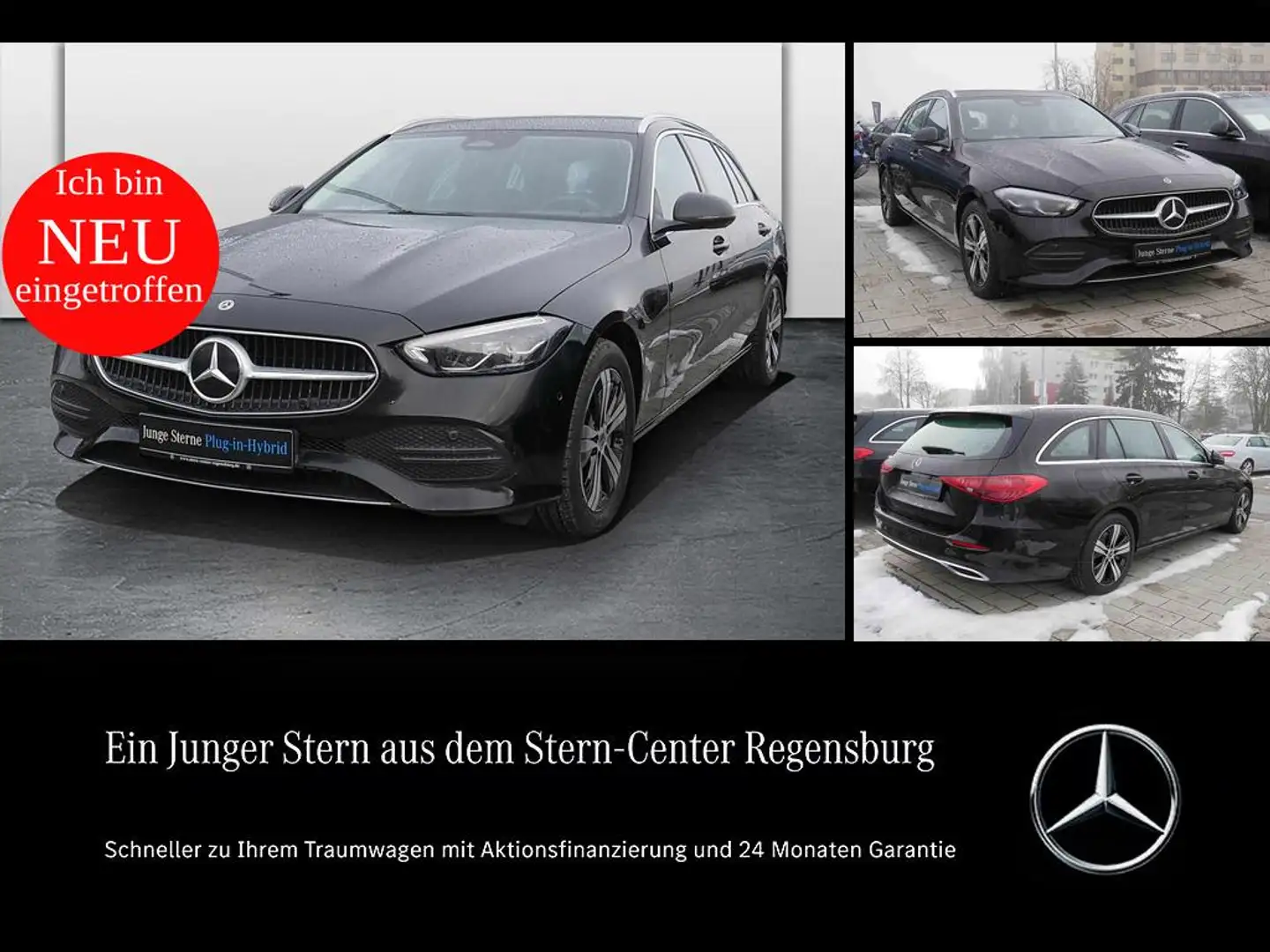 Mercedes-Benz C 300 e T-Modell+Avantgarde+Ambiente-Licht+LED+ Noir - 1