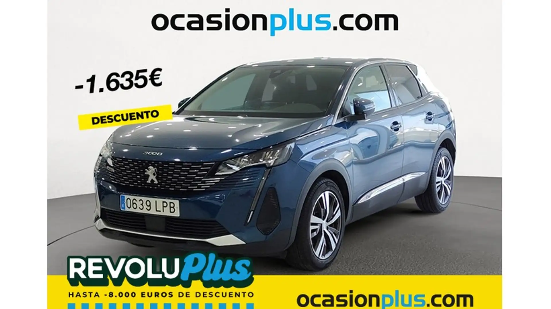 Peugeot 3008 1.6 BlueHDi Allure EAT6 120 Azul - 1