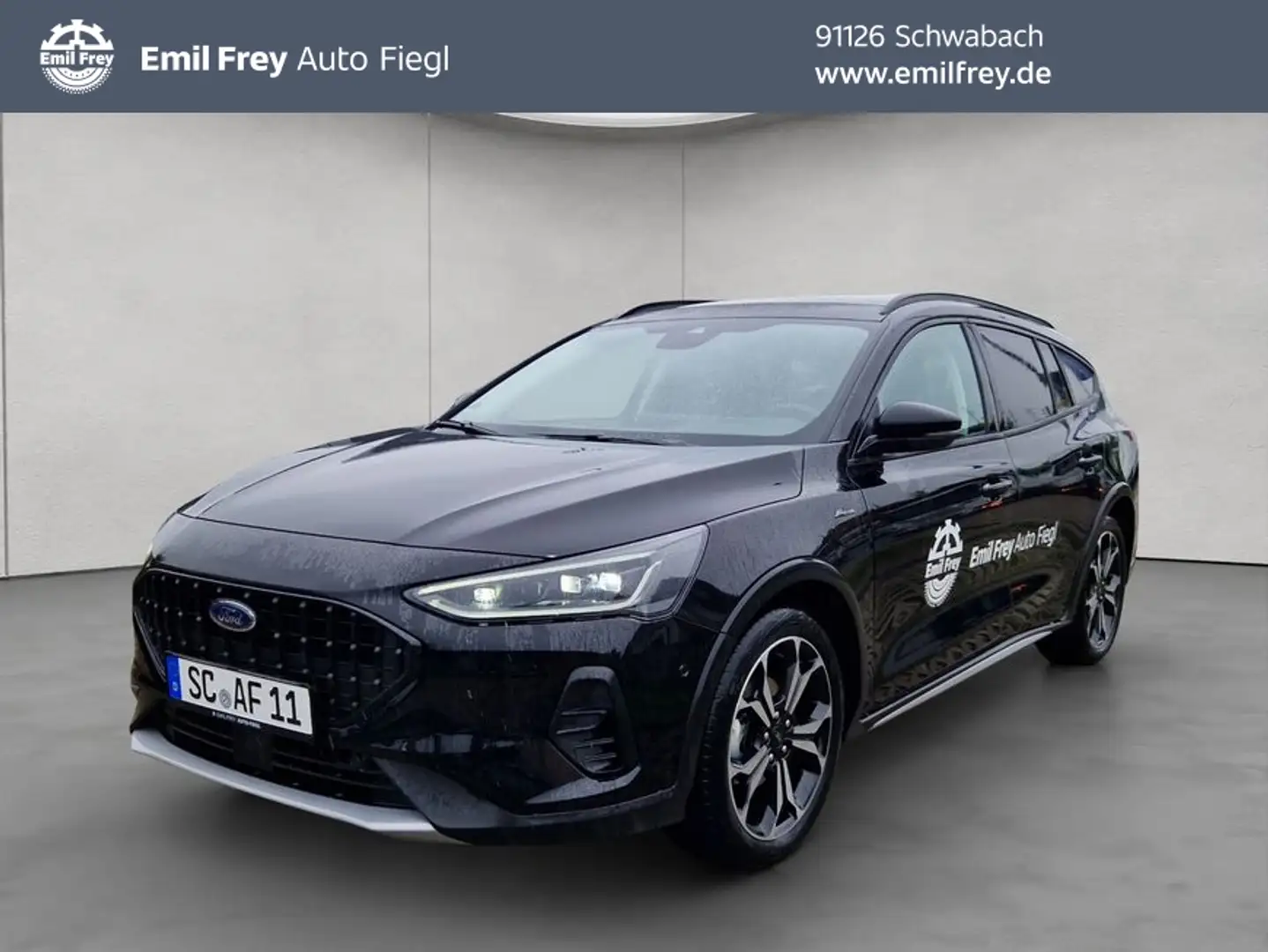 Ford Focus Turnier 1.0 EcoBoost Hybrid Aut. ACTIVE X Schwarz - 1