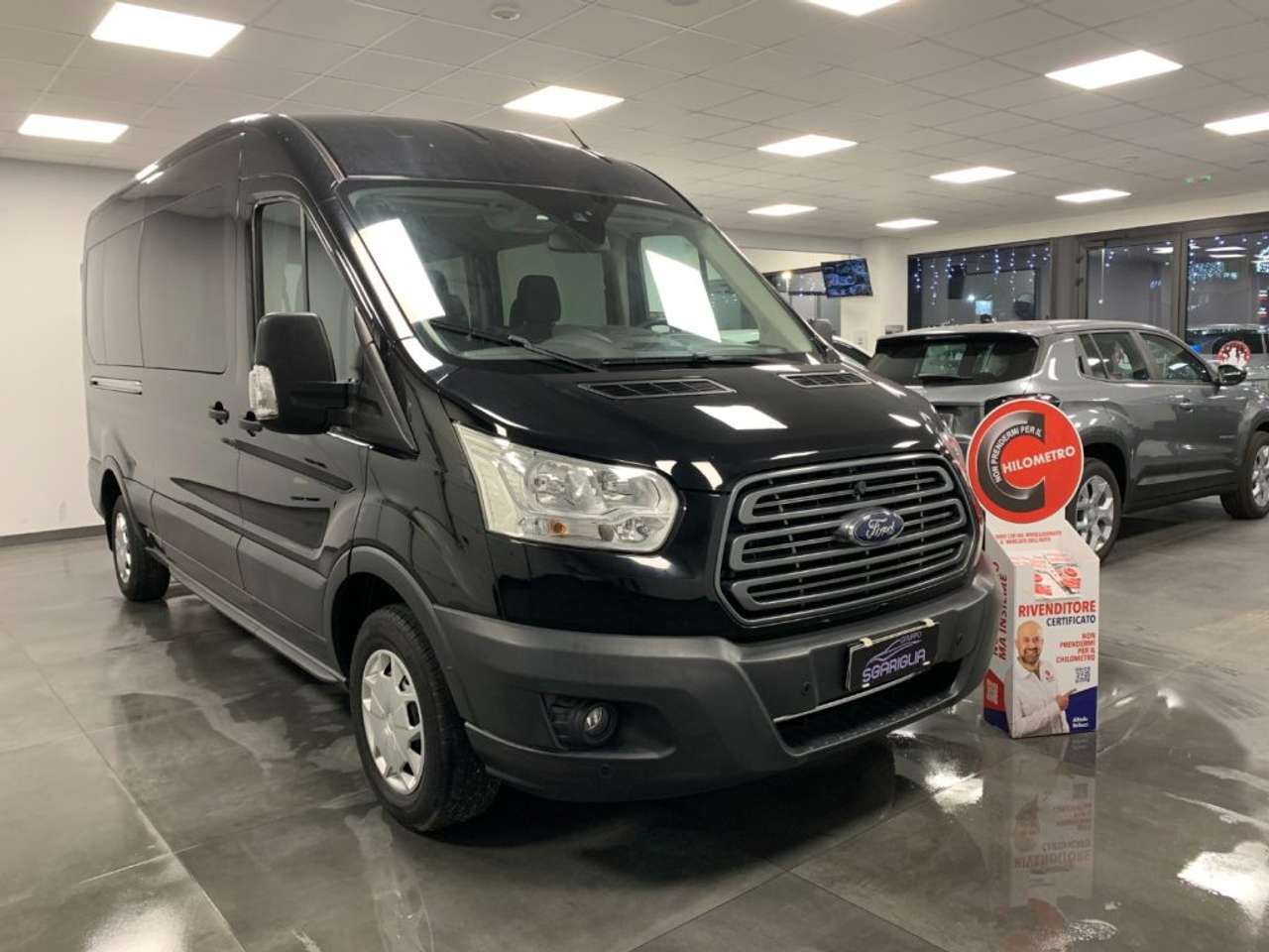 Ford Transit Bus 9 Posti Tetto Alto L3 H2 PL-TM Combi 2.0 TDCi