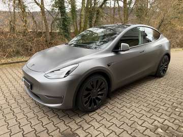 Tesla Model Y Performance | 1.Hand | 21" Turbinen | Mattgrau | Autopilot | Top Zustand