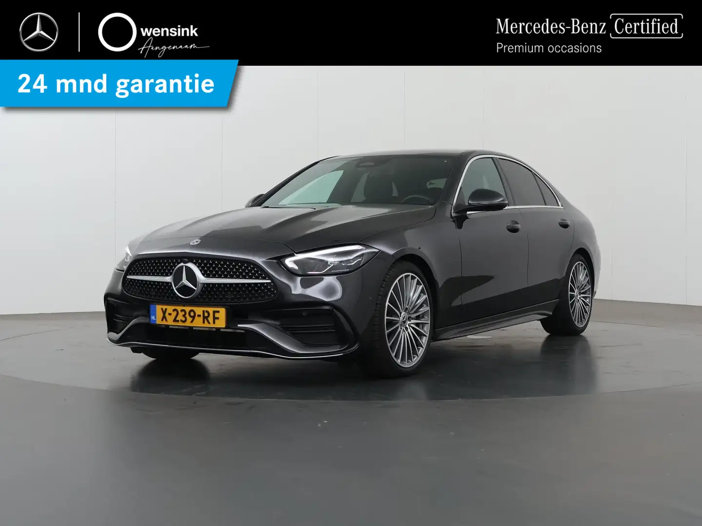 Mercedes-Benz C 180 AMG Line | Memory | 19" Multispaaks velgen | High Grijs - 1