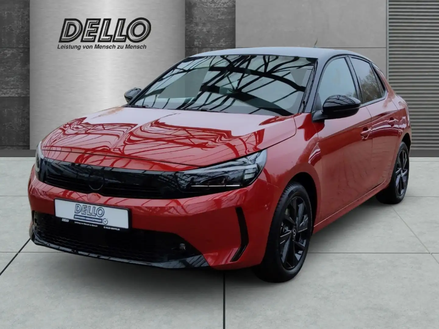 Opel Corsa GS Turbo LHZ SHZ PDC Klima-A. Rückf.-K. Navi Allwe Rood - 1