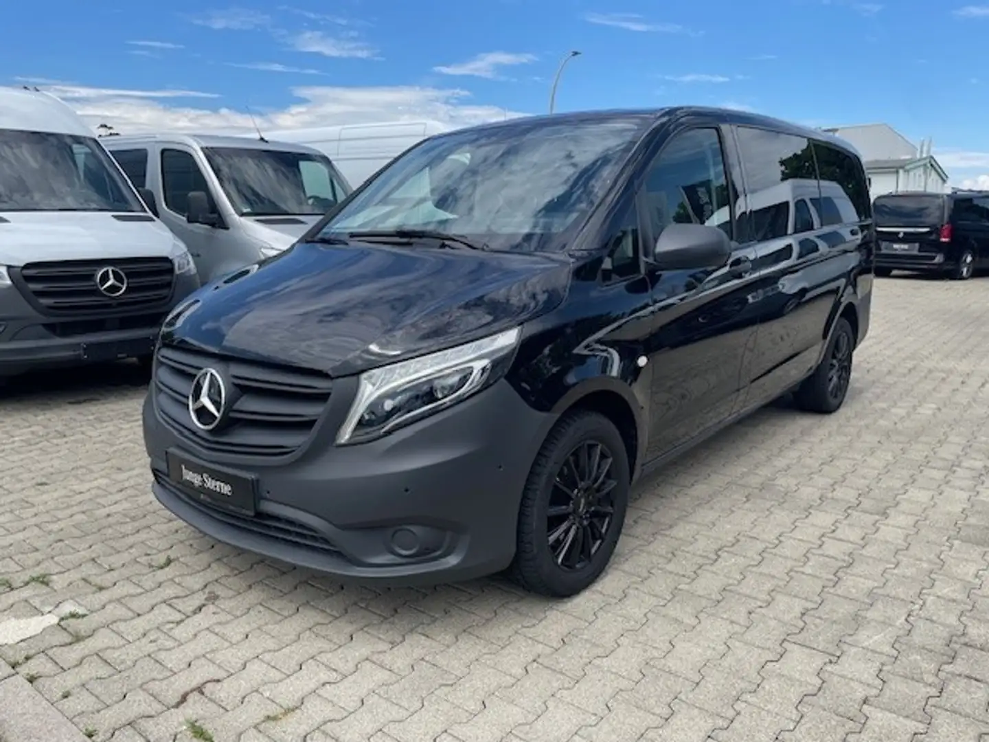 Mercedes-Benz Vito 119 CDI MIXTO/5-SITZER/DISTRONIC/KLIMA/LED/AHK/STA Zwart - 2