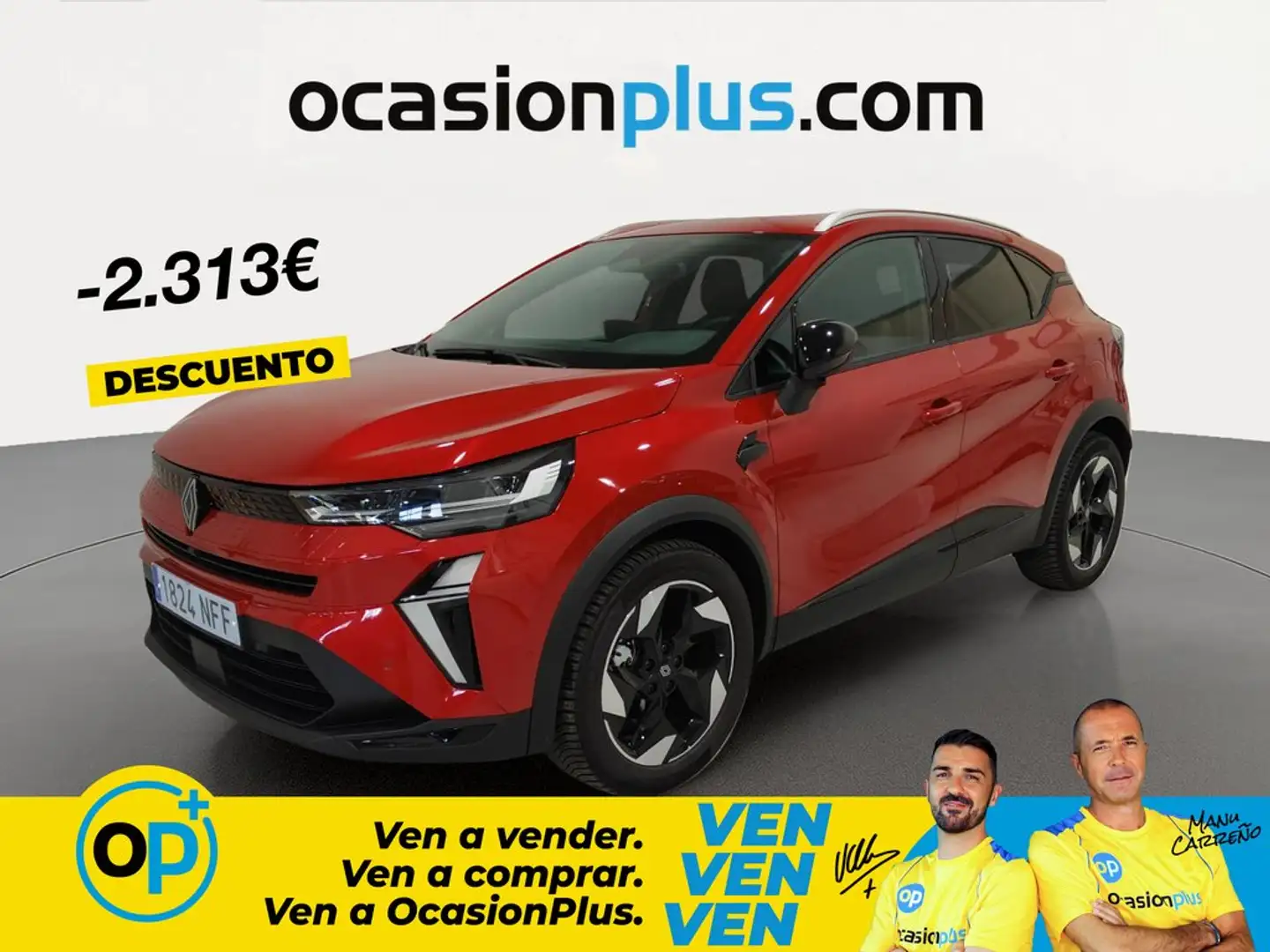 Renault Captur E-Tech Full Hybrid Techno 117kW Rojo - 1