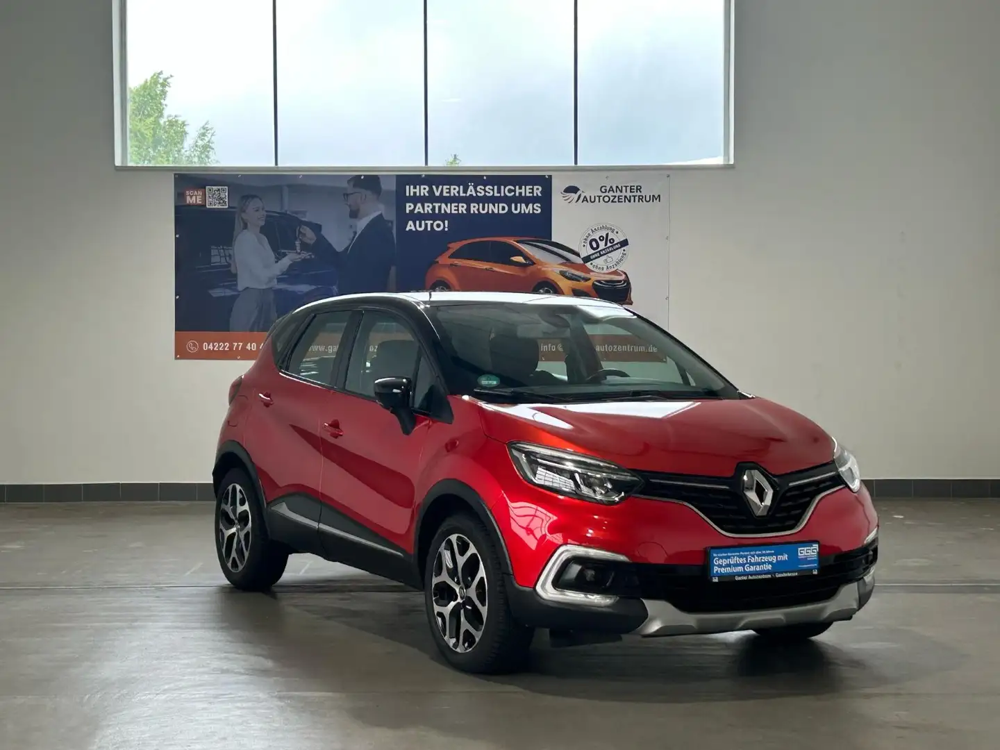 Renault Captur Intens+KAMERA+SHZ+NAVI+SPURHALTEASSISTENT Rot - 2