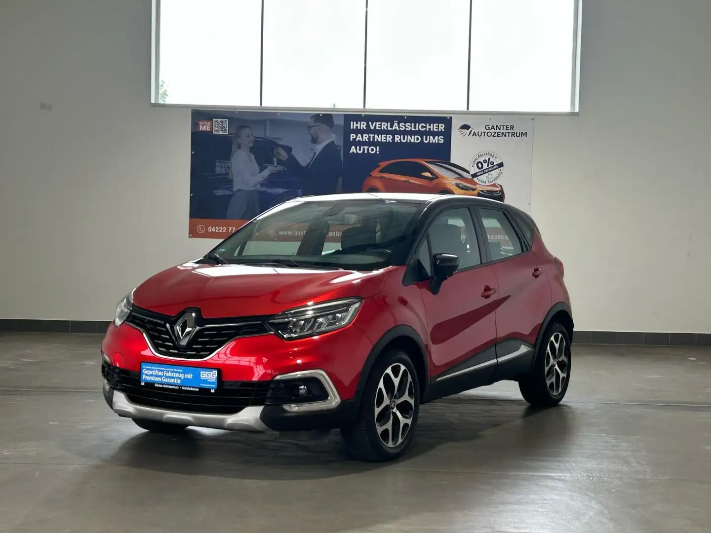 Renault Captur Intens+KAMERA+SHZ+NAVI+SPURHALTEASSISTENT Rot - 1
