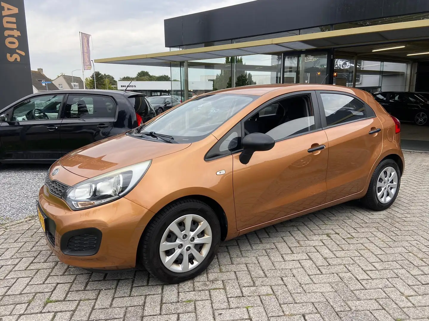 Kia Rio 1.2 CVVT|Airco|GoedOnderhouden Brun - 2