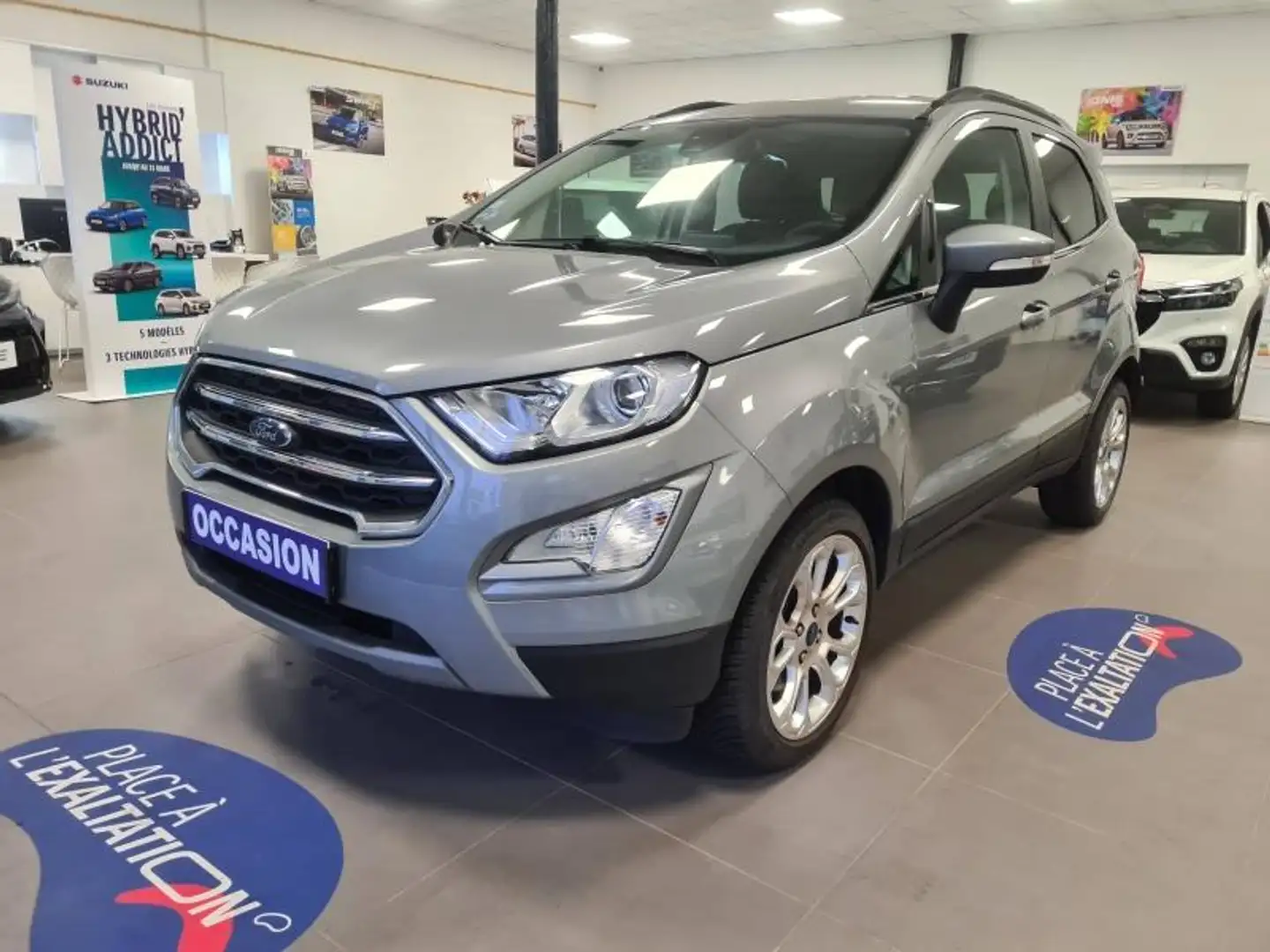 Ford EcoSport 1.0 EcoBoost 125ch Titanium 6cv Gris - 1