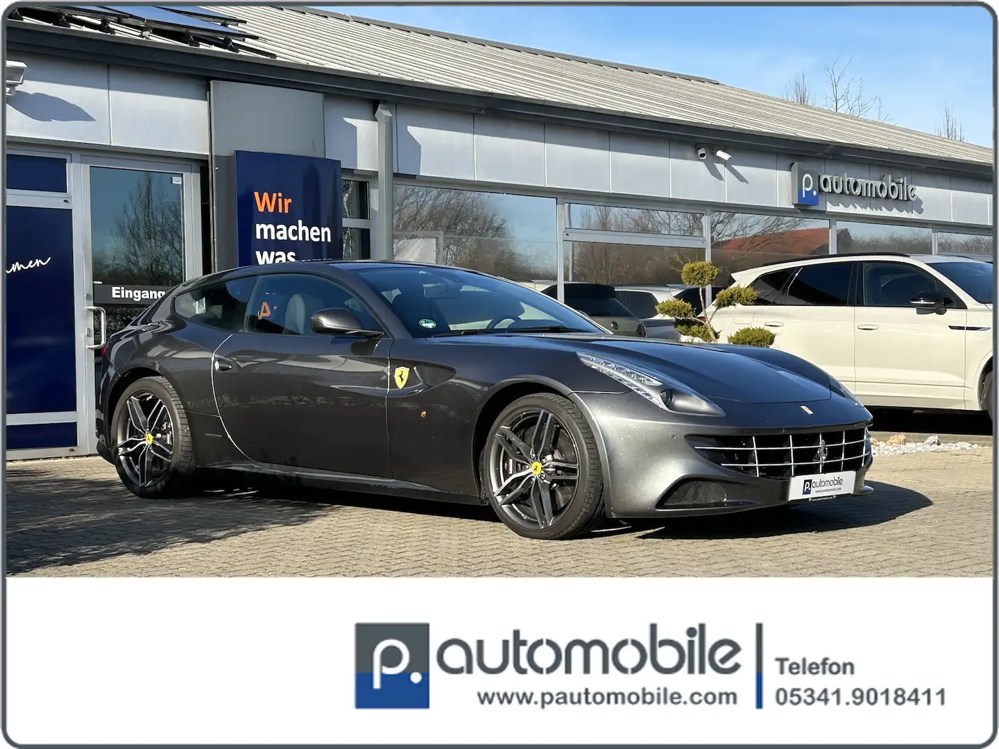 Ferrari FF 6.3i V12 4x4*REAR-ENTER*CERAMIC*DT-FZG*LIFT* siva - 1