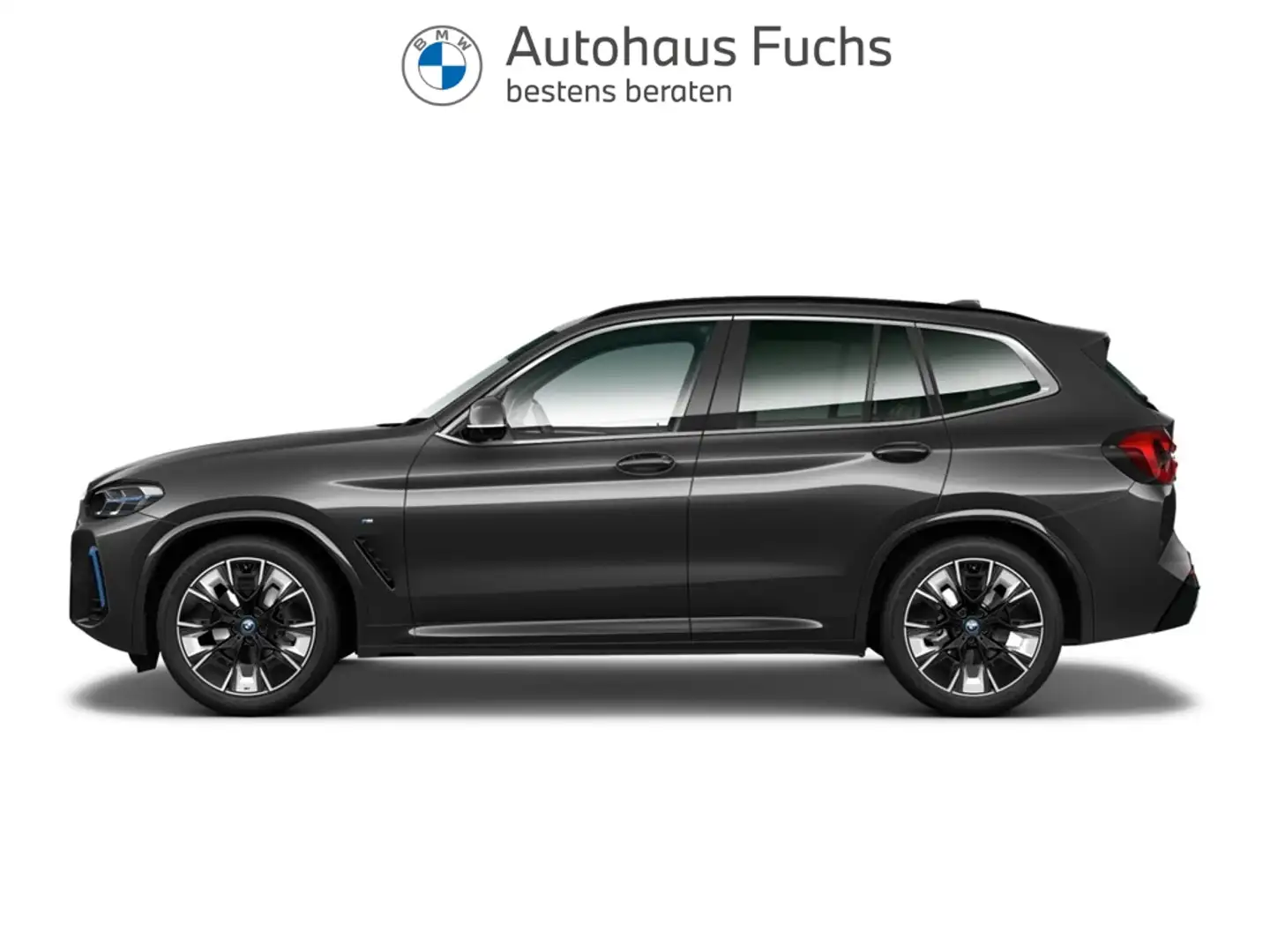 BMW iX3 Sportpaket HUD Laserlicht AHK el.klappbar Memory A Grau - 2