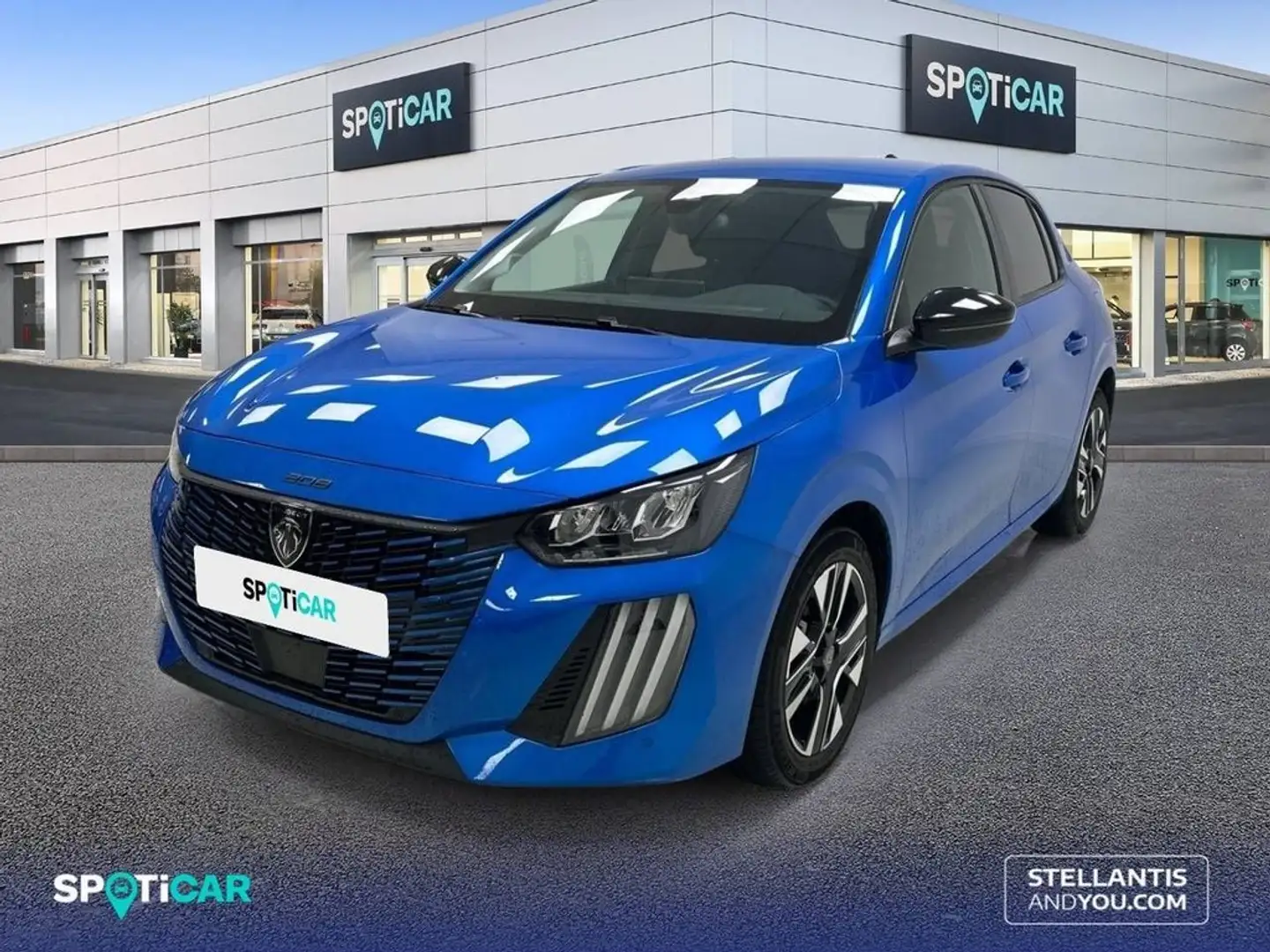 Peugeot 208 Gasolina 100 S&S 6 Vel. MAN Allure Bleu - 1