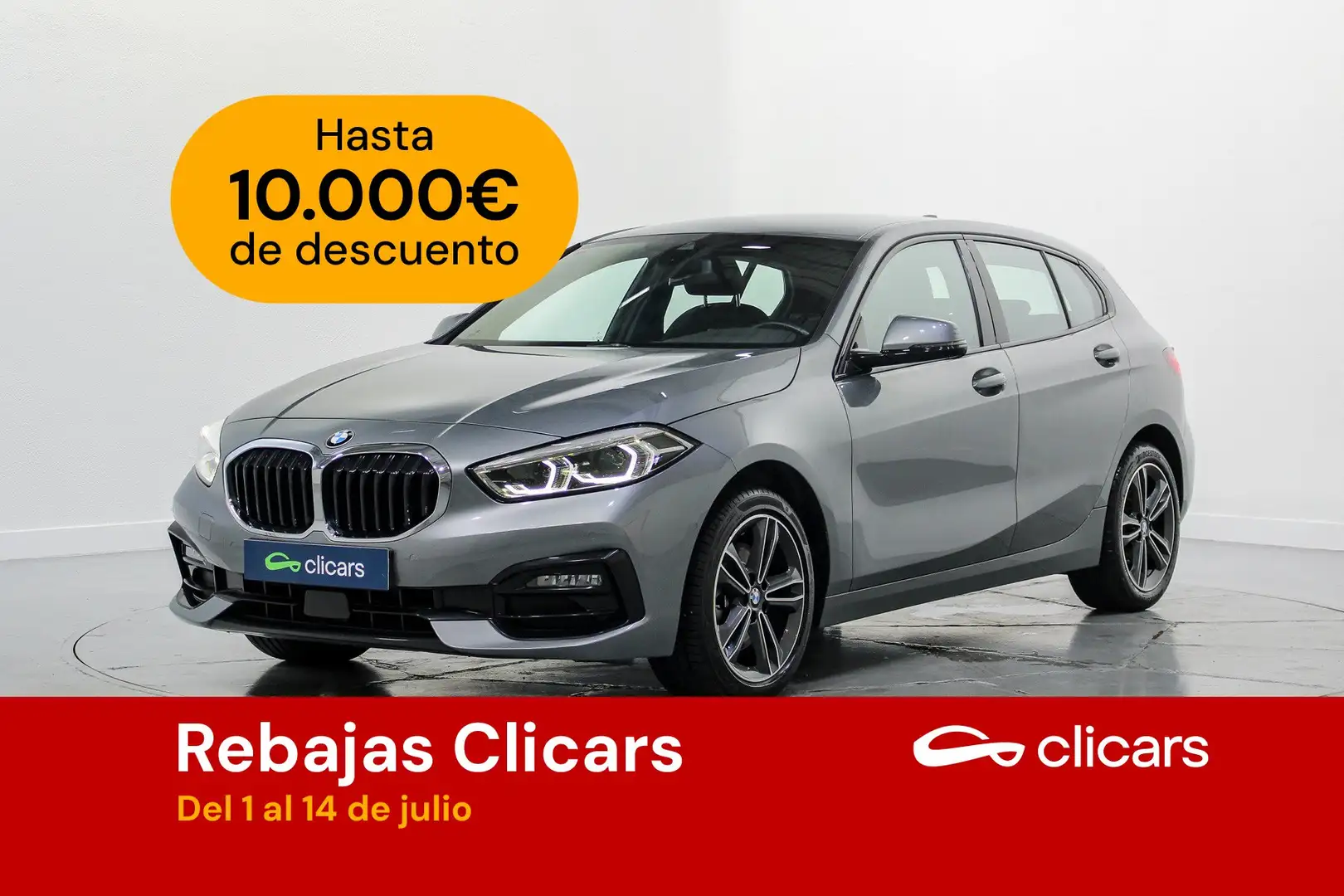 BMW 118 118iA Sport Plateado - 1