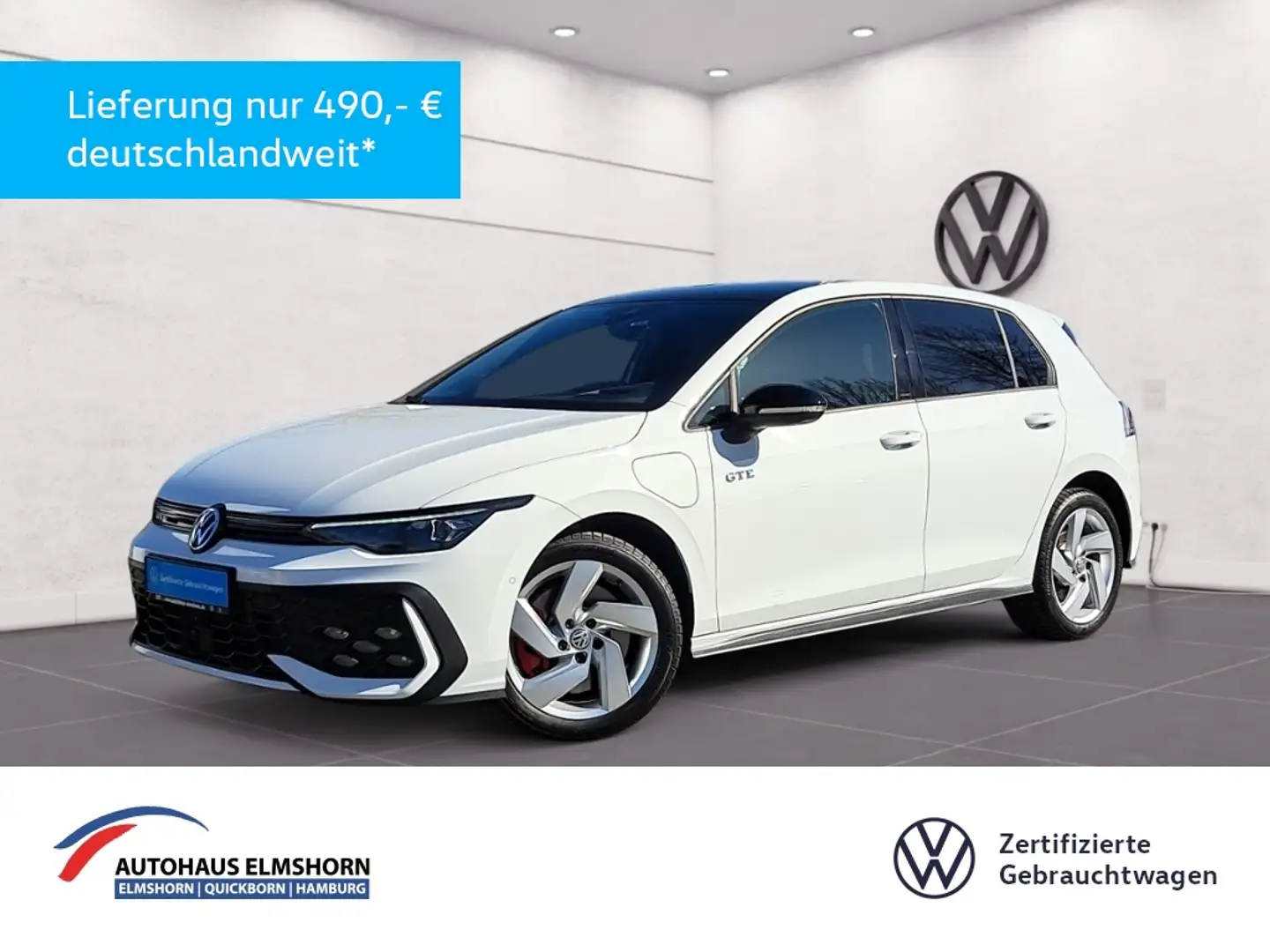 Volkswagen Golf GTE 1.5 eHybrid DSG NAV MATRIX HEAD DCC 4xKAM 5J-GARA Weiß - 1