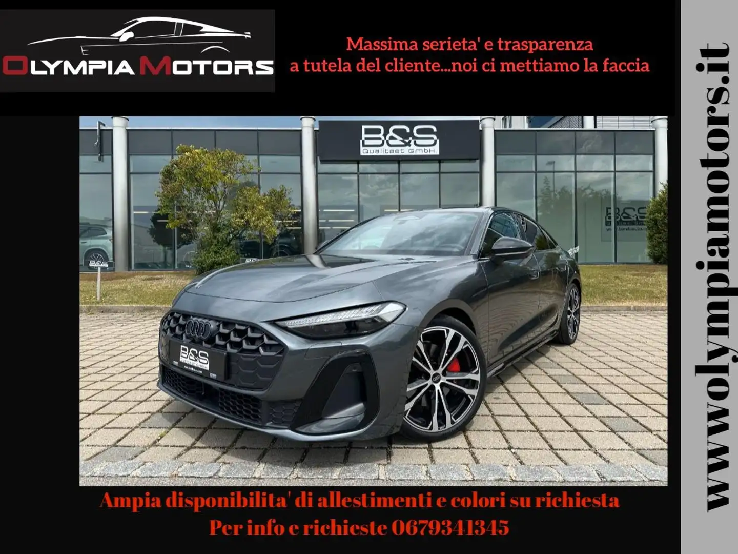 Audi A5 BERLINA 40D QUATTRO S LINE NAVI MATRIX KAMERA Grigio - 1