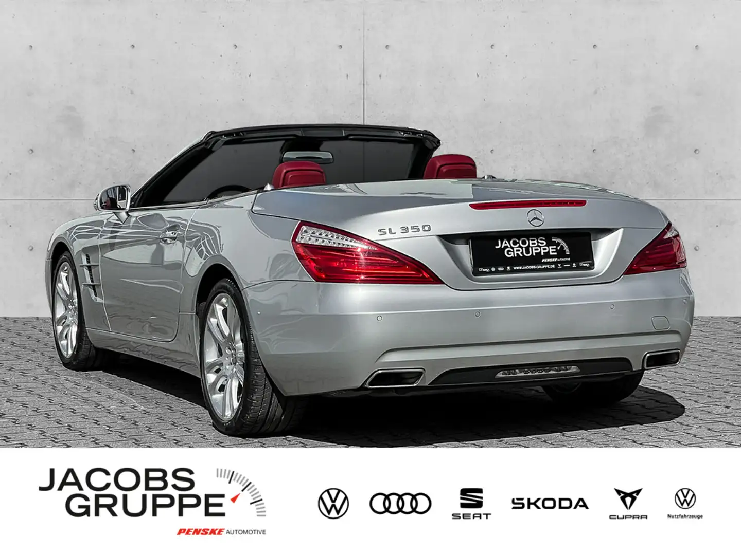 Mercedes-Benz SL 350 RoadsterAMG Edition Style Navi/Xenon/GRA Silber - 2