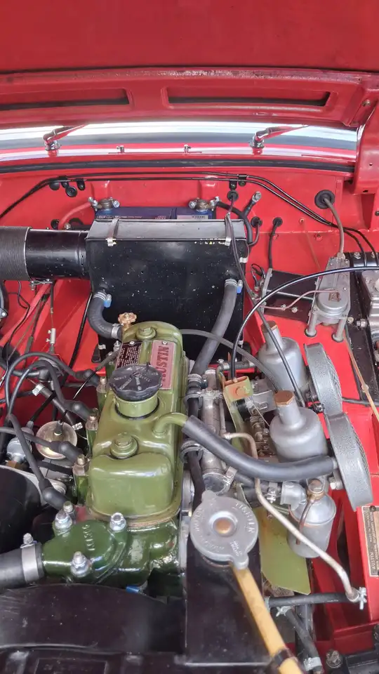 Austin-Healey Sprite cabrio, foto 11