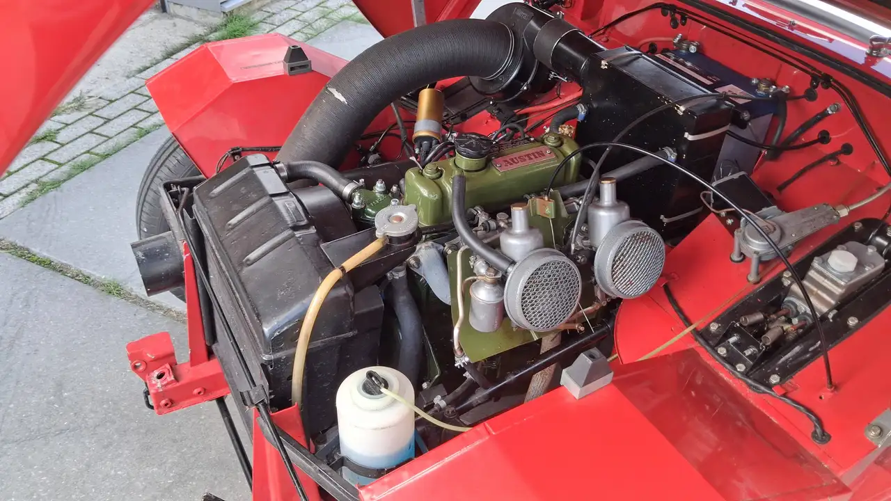 Austin-Healey Sprite cabrio, foto 6