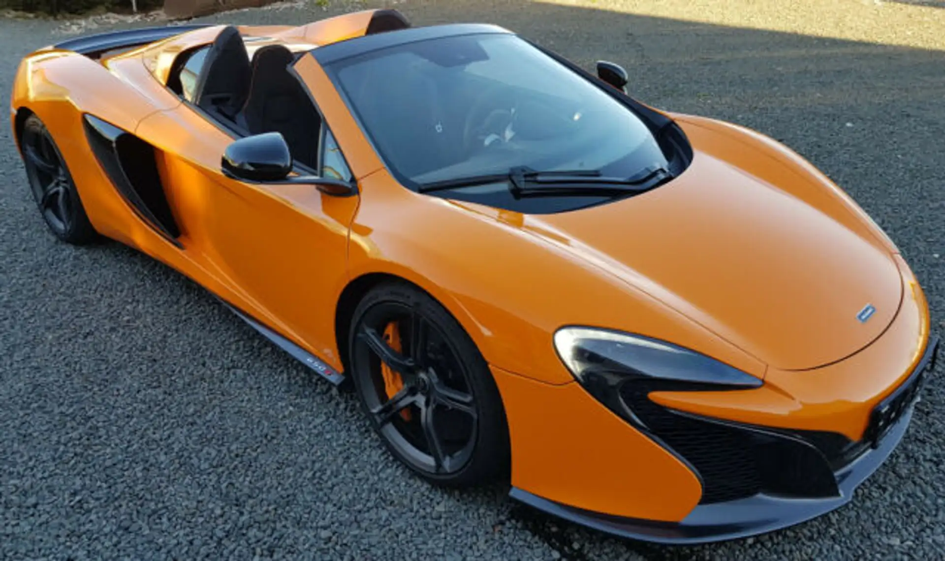 맥라렌 650S 650 Sport Spider 2015 오렌지 사진 1