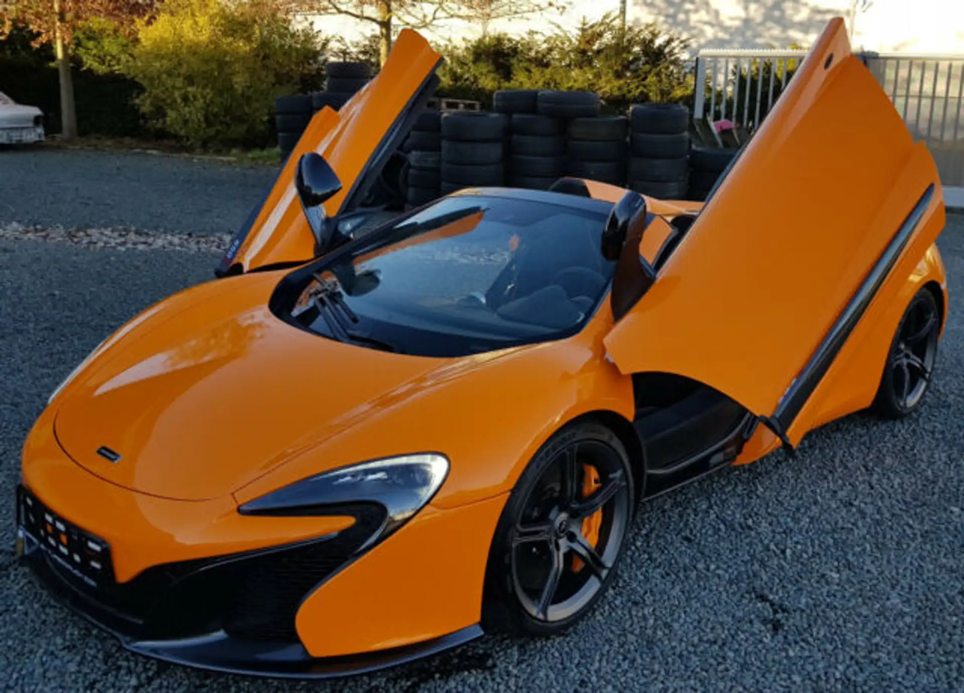 맥라렌 650S 650 Sport Spider 2015 오렌지 사진 3