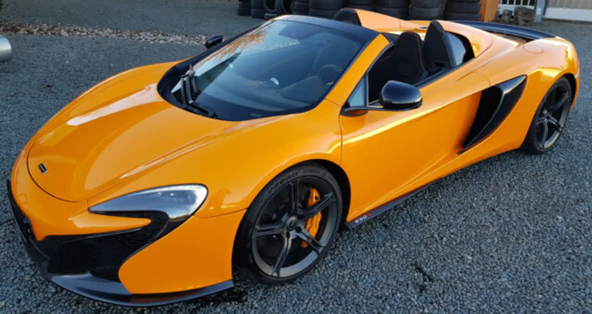 맥라렌 650S 650 Sport Spider 2015 오렌지 사진 6