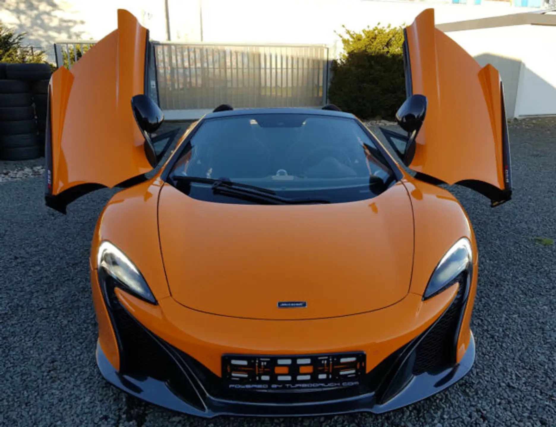 맥라렌 650S 650 Sport Spider 2015 오렌지 사진 4