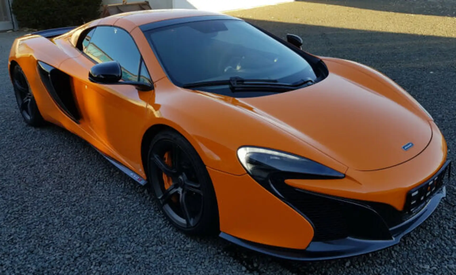 맥라렌 650S 650 Sport Spider 2015 오렌지 사진 2