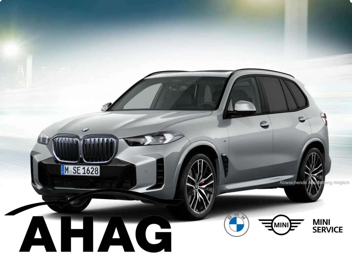 BMW X5 xDrive30d Navi Glasdach LED Scheinwerfer Bluetooth Grau - 2