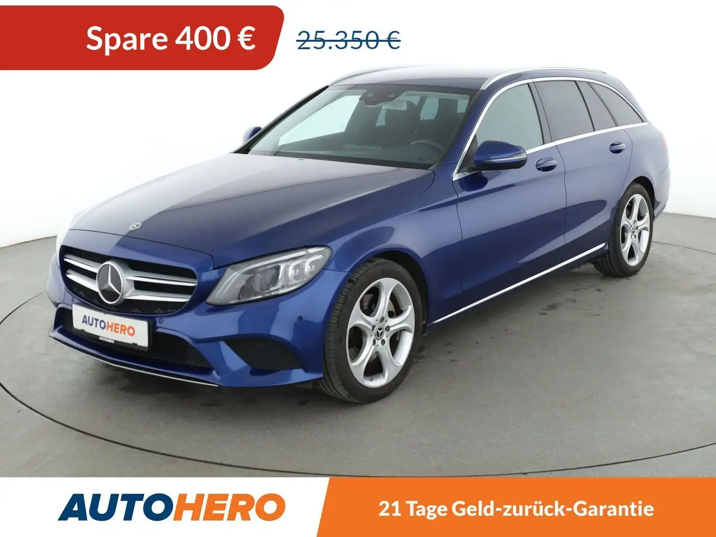 Mercedes-Benz C 300 C 300 T Avantgarde Aut.*NAVI*LED*ACC*CAM*SHZ* Bleu - 1
