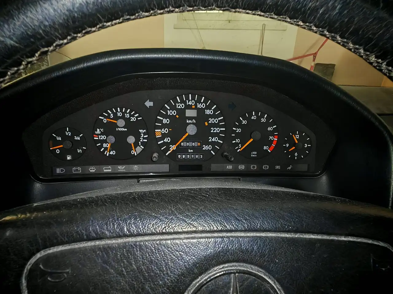 Mercedes-Benz 300 pelle e radica iscritta asi, foto 10