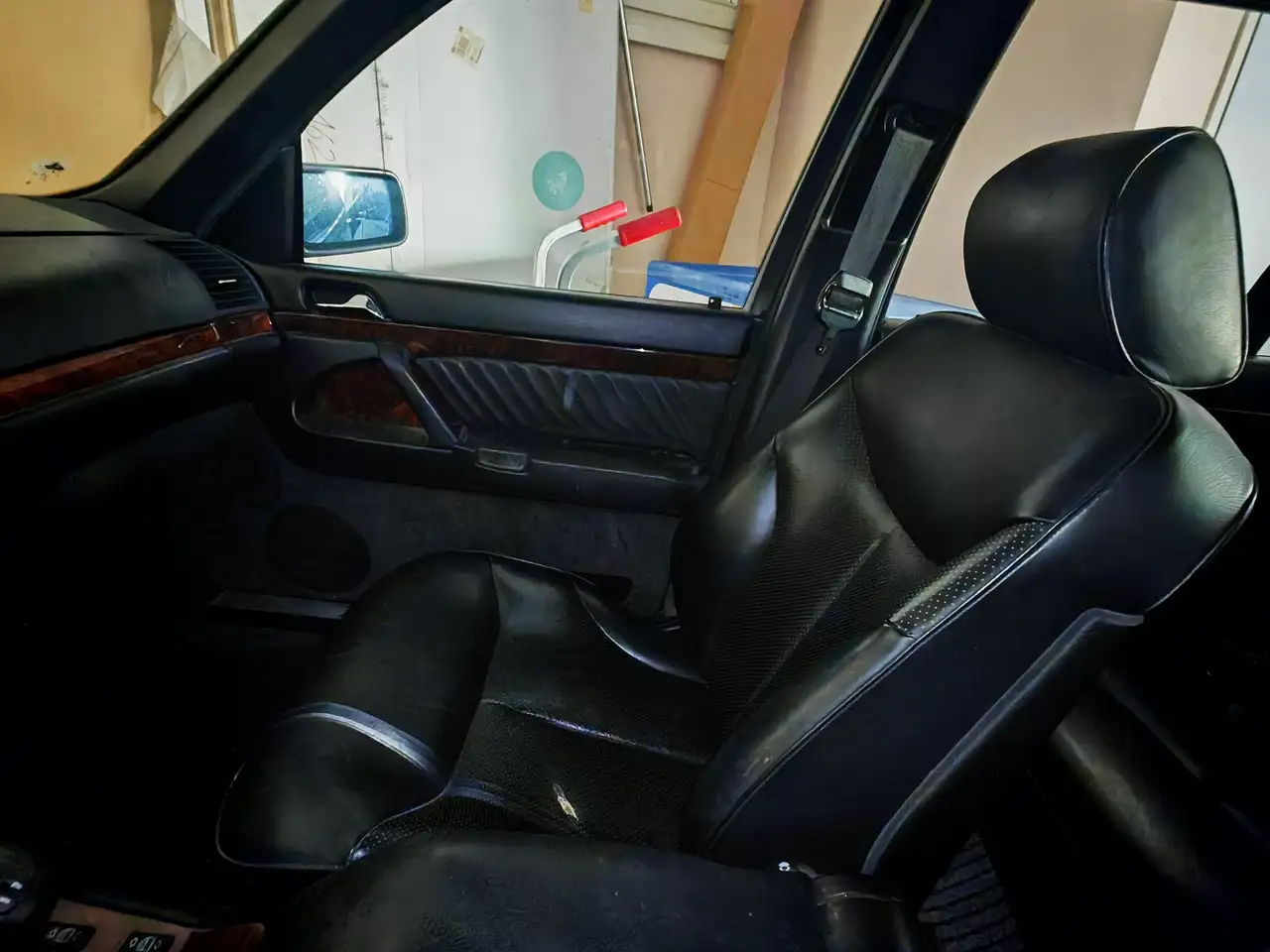 Mercedes-Benz 300 pelle e radica iscritta asi, foto 8
