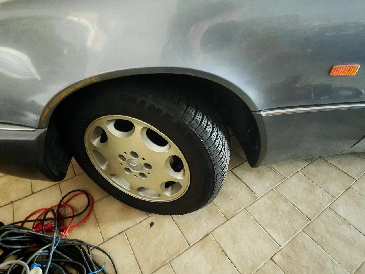 Mercedes-Benz 300 pelle e radica iscritta asi, foto 5
