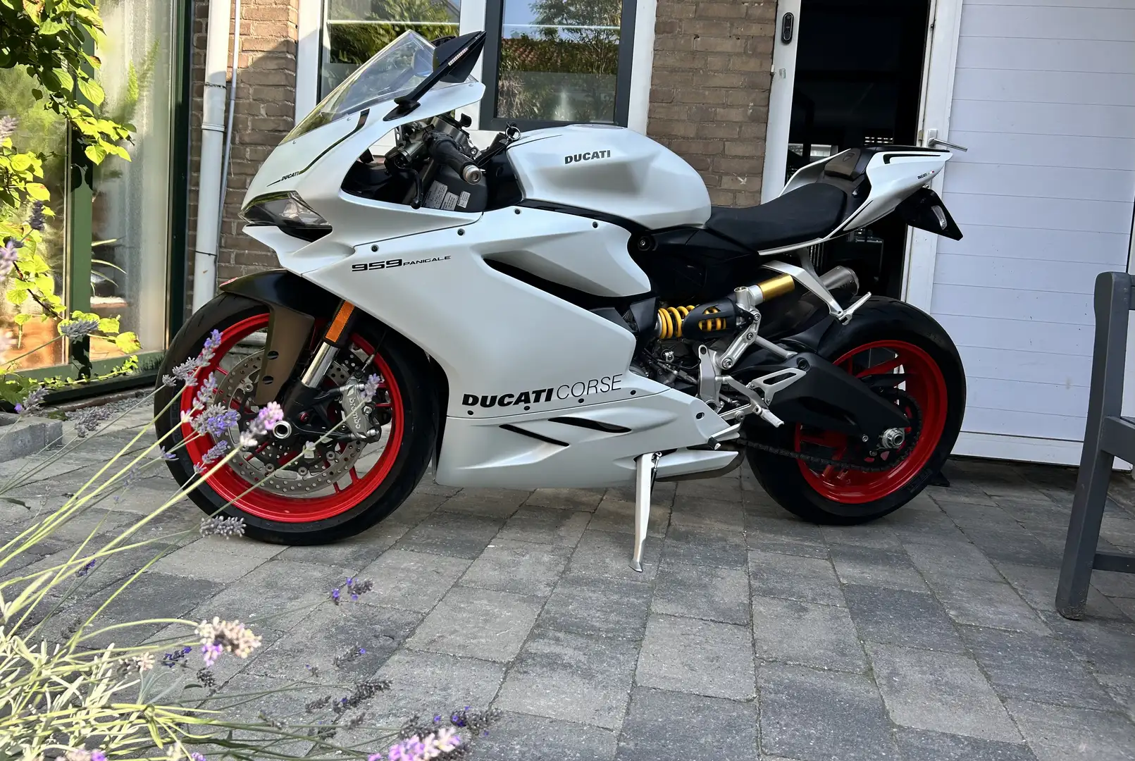 Ducati 959 Panigale Blanco - 1