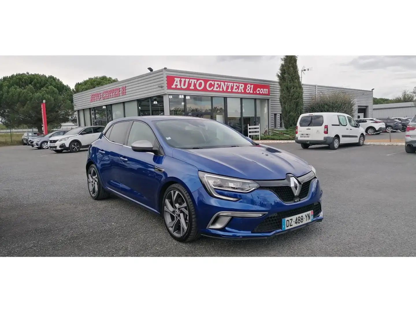 Renault Megane GT 1.6 Energy TCe 205 EDC Blauw - 1