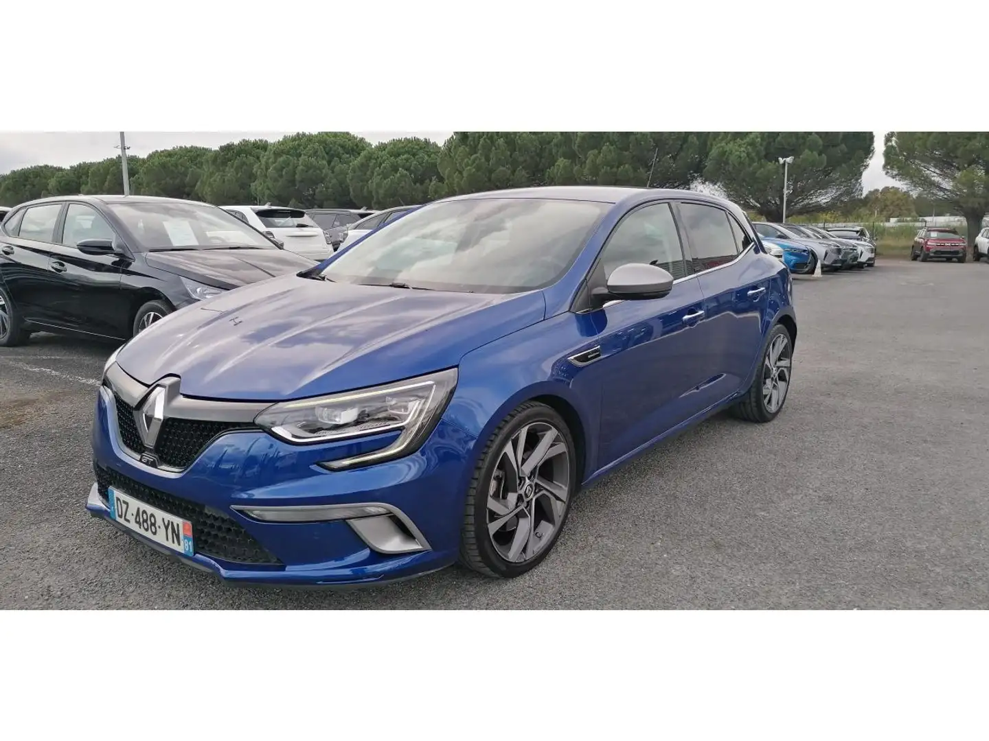 Renault Megane GT 1.6 Energy TCe 205 EDC Blauw - 2