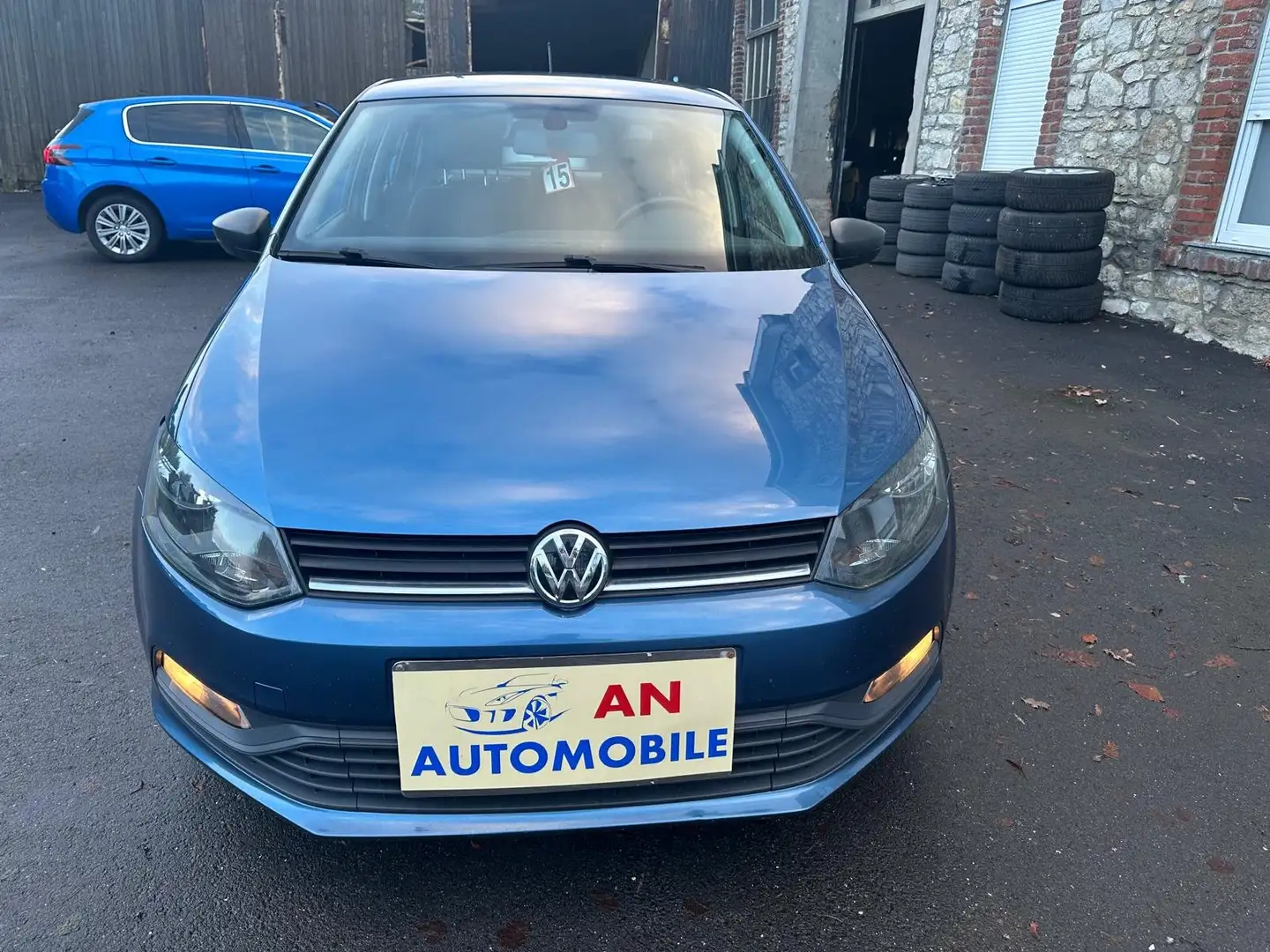 Volkswagen Polo 1.2 TSI Trendline BMT Bleu - 2