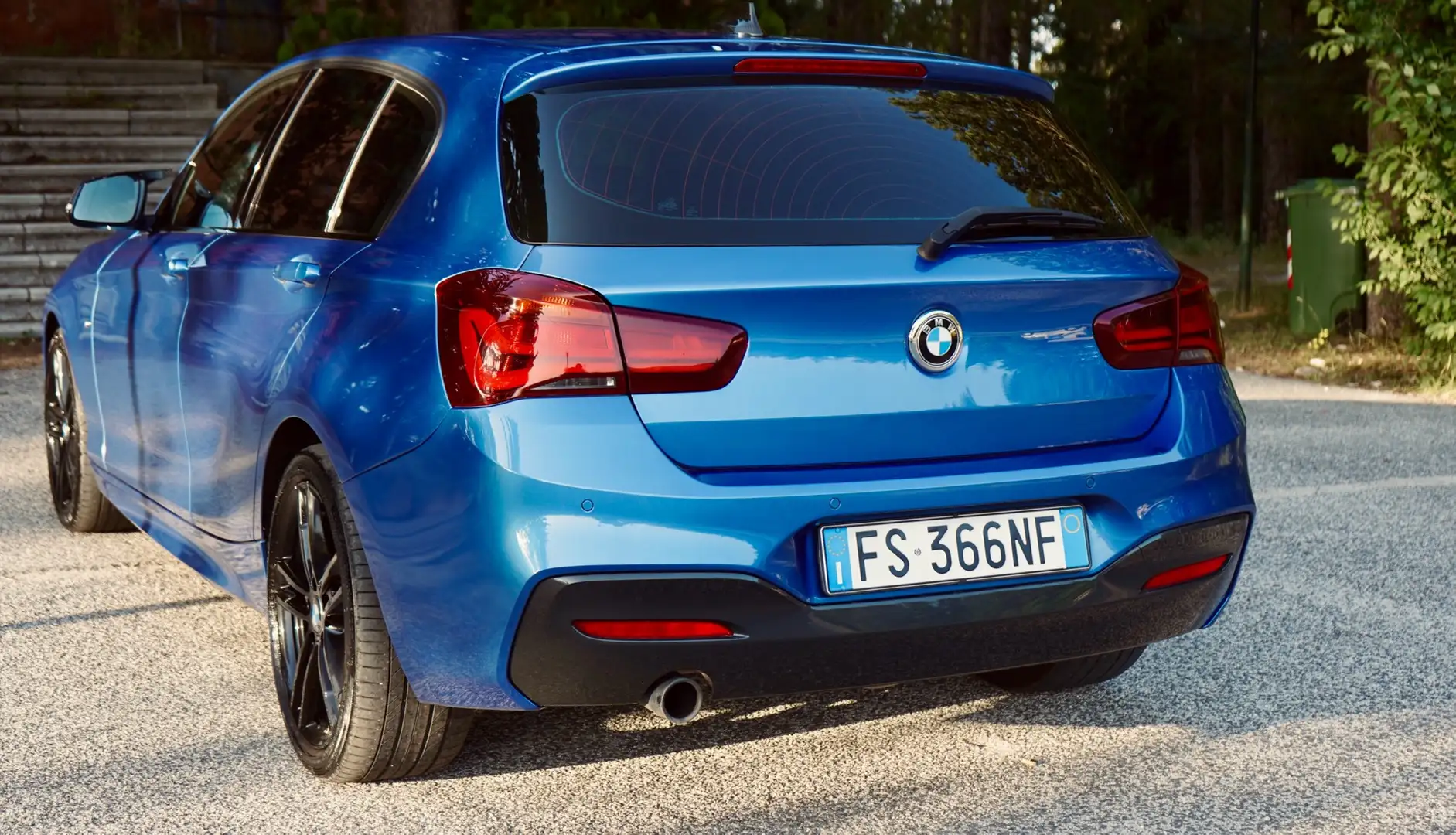 BMW 114 114d 5p Msport Shadow edition ( Neopatentati ) Blau - 2