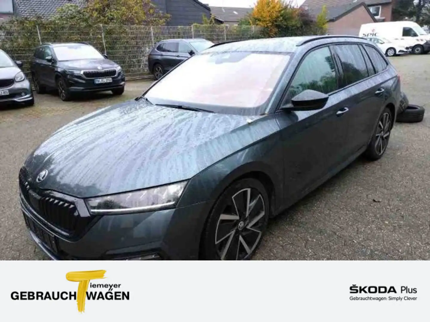Skoda Octavia Combi 2.0 TDI DSG STYLE LM18 SPORTPAKET Gris - 1