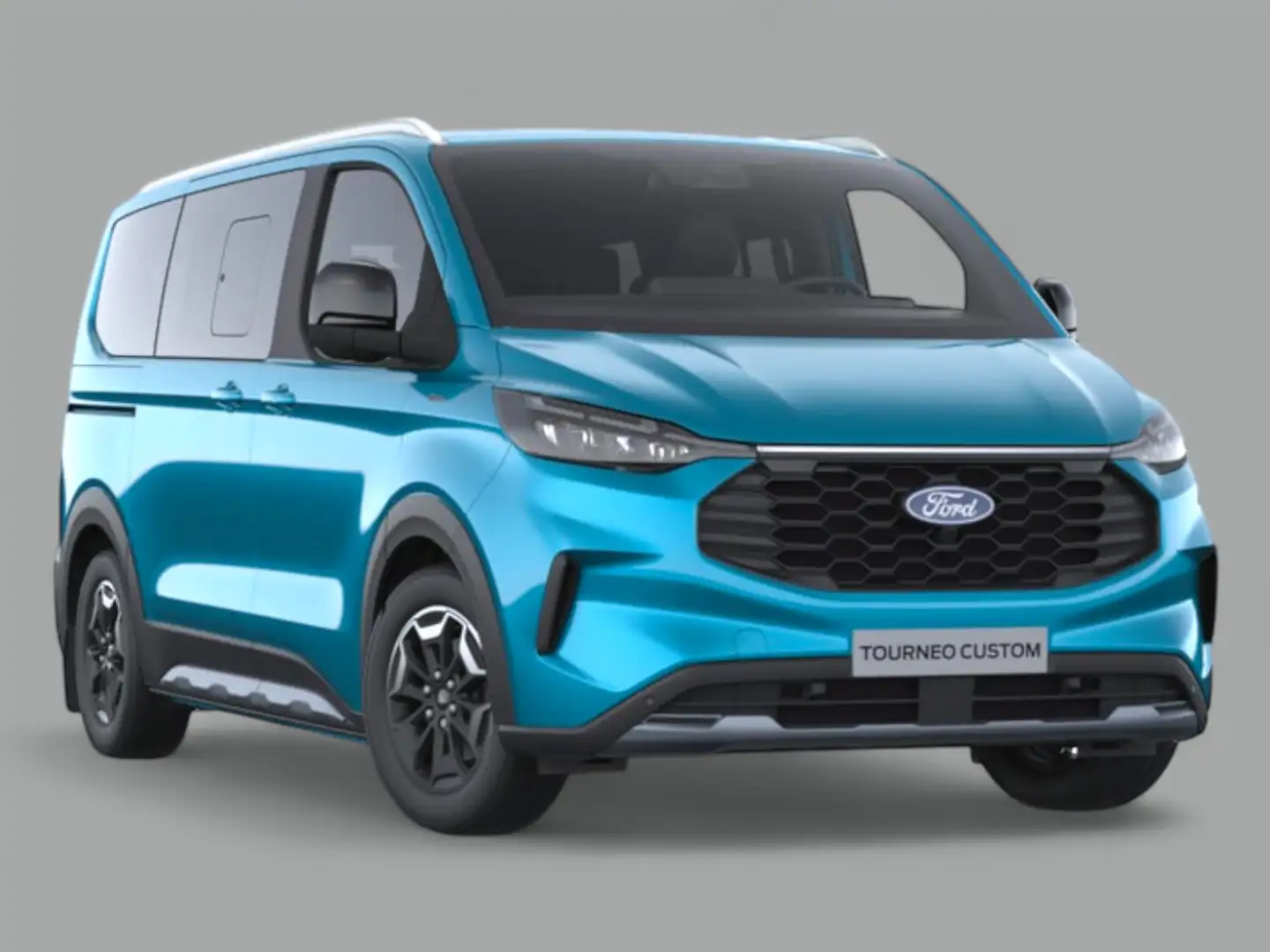 Ford Transit Custom NUGGET ACTIVE | ALLRAD | AUFSTELLDACH Blauw - 1