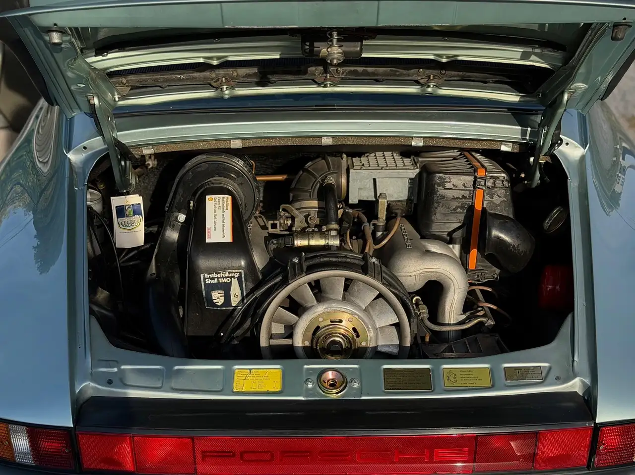 Porsche 911 Crystal Green Metallic (33N) | Original Grey Green, foto 10