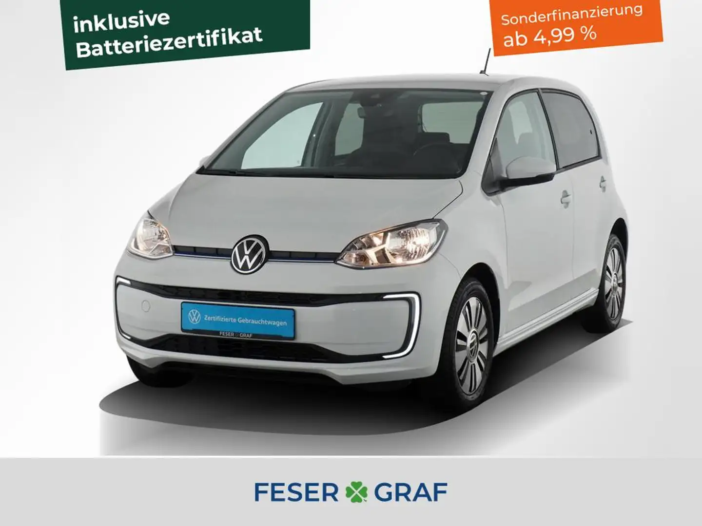 Volkswagen e-up! e-up! StylePlus 4Türen Rückfahrkamera Climatronic Weiß - 1