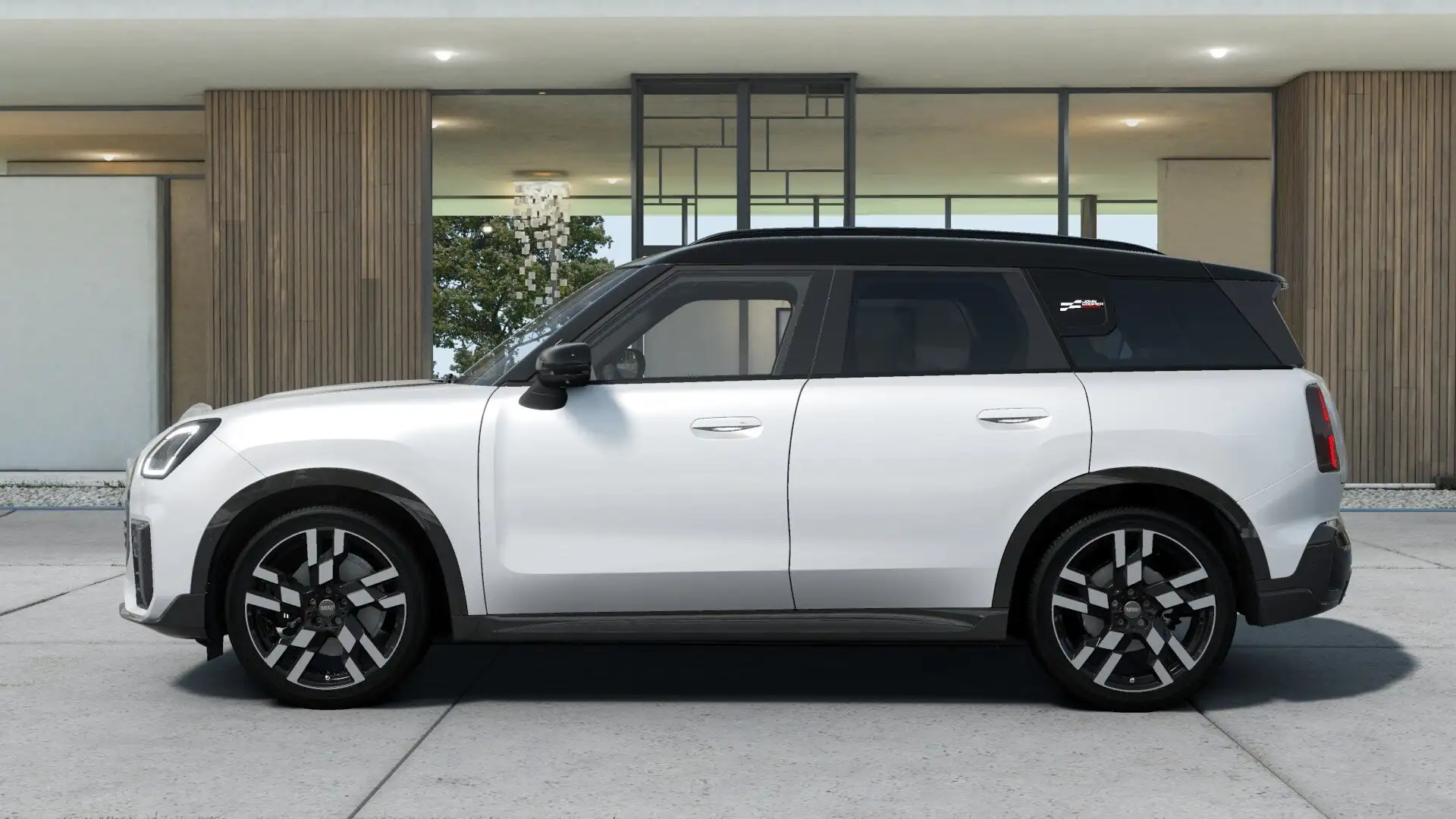 MINI Cooper Countryman Countryman C  Panorama-Glasdach // Sportbremse JCW Wit - 2
