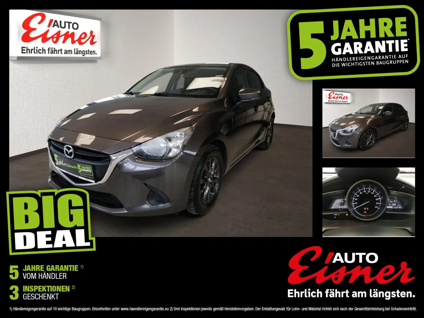 Mazda 2 G 75 Takumi BIG DEAL Braun - 1