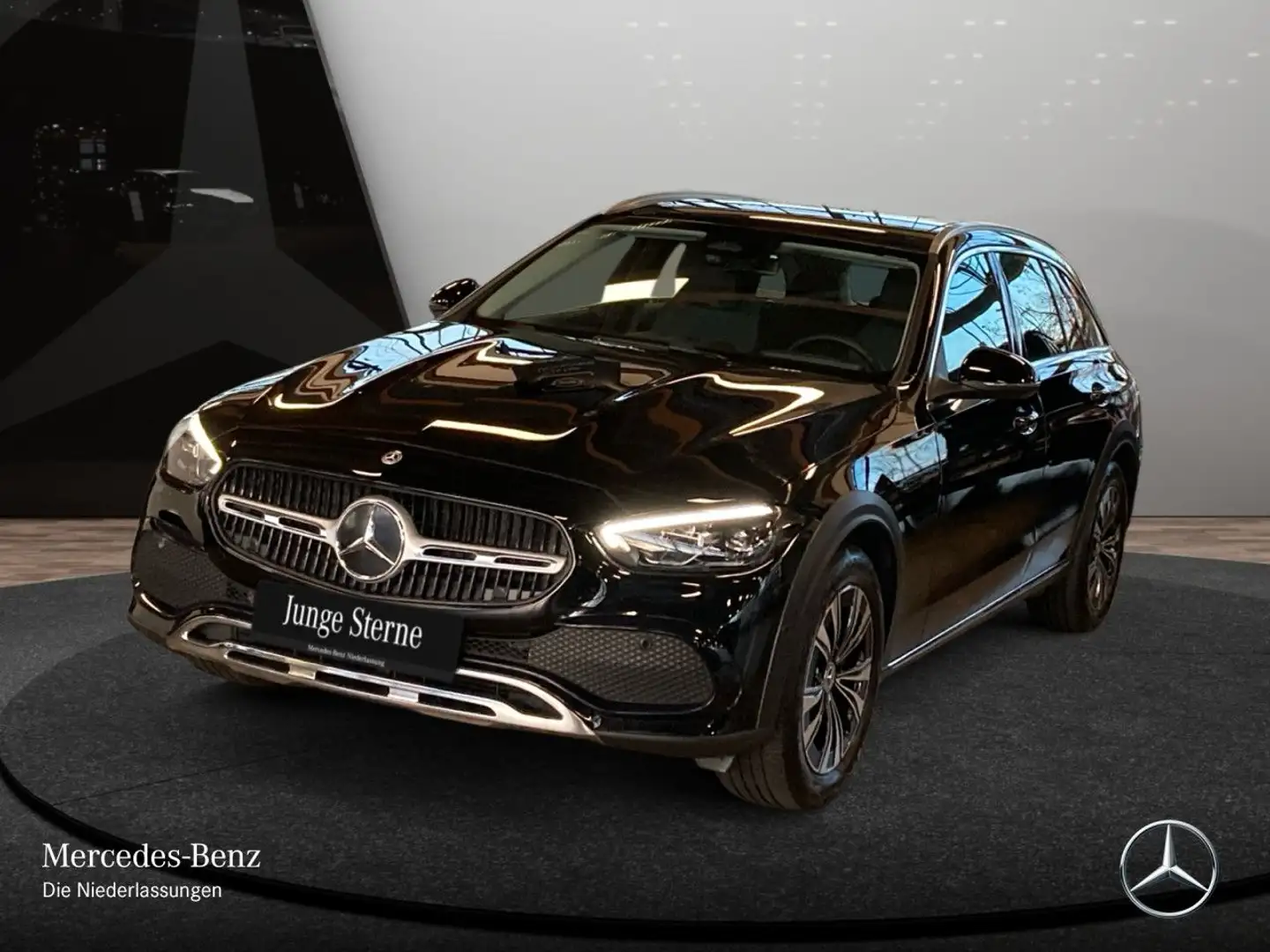 Mercedes-Benz C 220 d T 4M AVANTG+AHK+LED+KAMERA+KEYLESS+9G Schwarz - 2