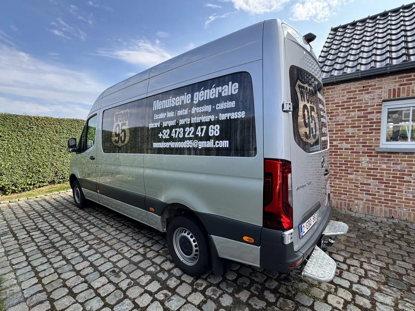 Mercedes-Benz Sprinter 319 2.0 CDI L2H2 AWD 9G-tronic full options Серый - 1